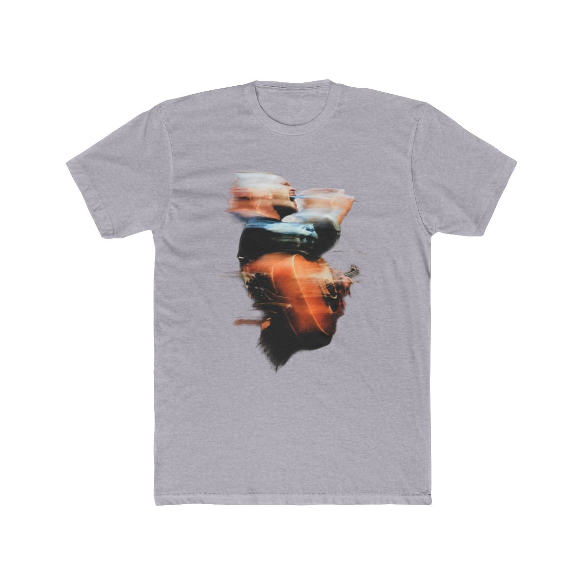 With Heaven on Top Tour Exposure Tee Blue | Zach Bryan