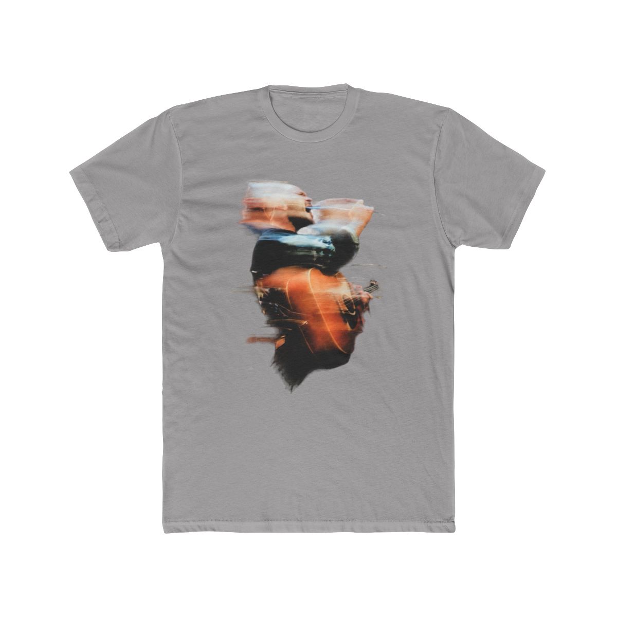 With Heaven on Top Tour Exposure Tee Blue | Zach Bryan - alternate angle 2, merchandise