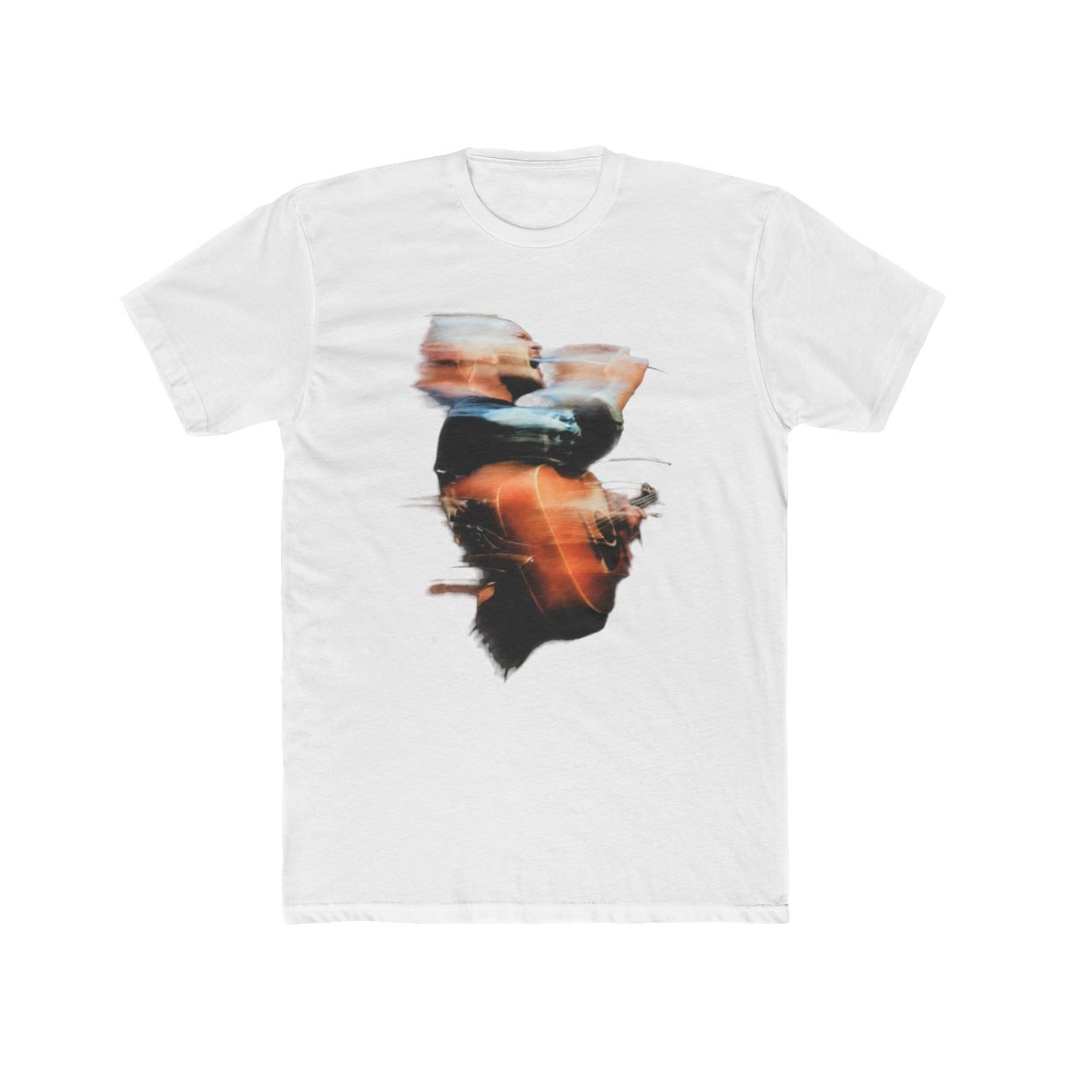 With Heaven on Top Tour Exposure Tee Blue | Zach Bryan - Official T-Shirts merchandise
