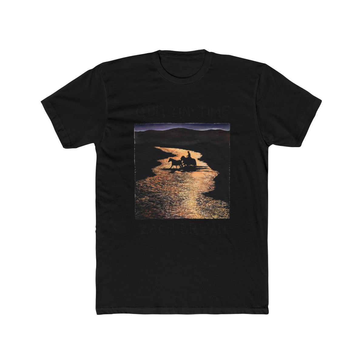One of These Days x Zach Bryan River Tee - alternate angle 4, merchandise