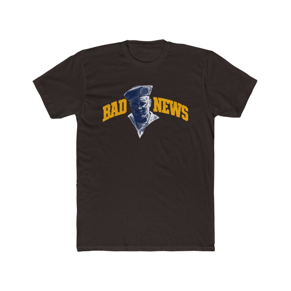 Bad News Navy Tee | Zach Bryan - alternate angle 4, merchandise