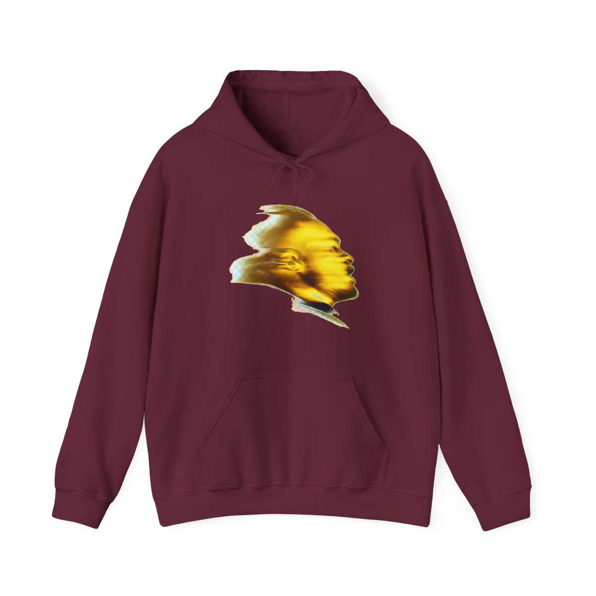 With Heaven on Top Red Tour Hoodie | Zach Bryan - alternate angle 2, merchandise