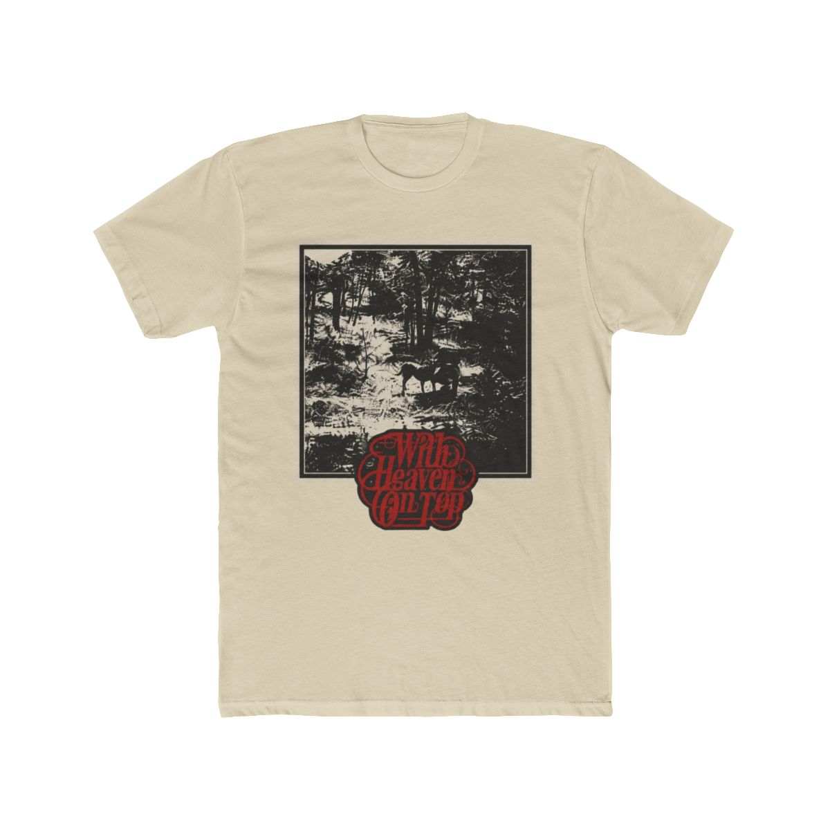 With Heaven on Top Album Tee | Zach Bryan - alternate angle 4, merchandise