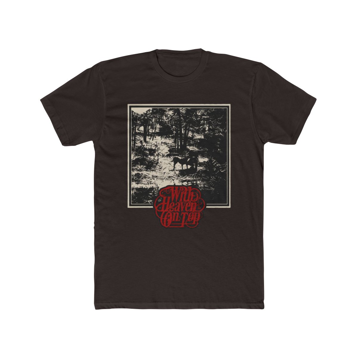 With Heaven on Top Album Tee | Zach Bryan - alternate angle 3, merchandise