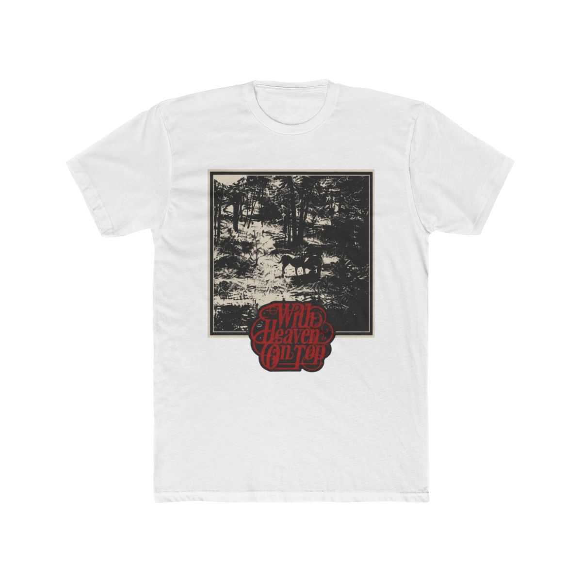 With Heaven on Top Album Tee | Zach Bryan - Official T-Shirts merchandise
