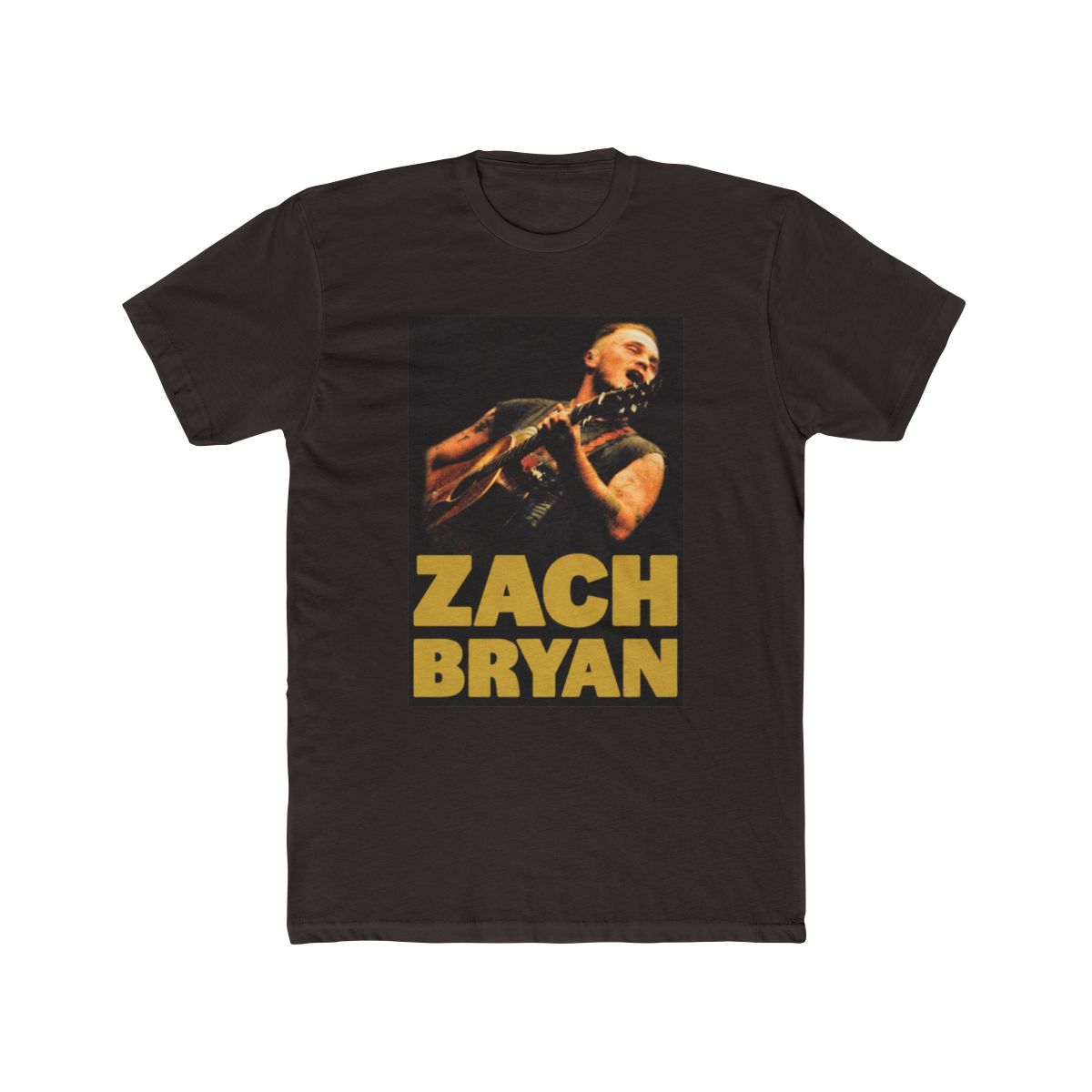 ZB Guitar Washed Black Tee | Zach Bryan - alternate angle 3, merchandise