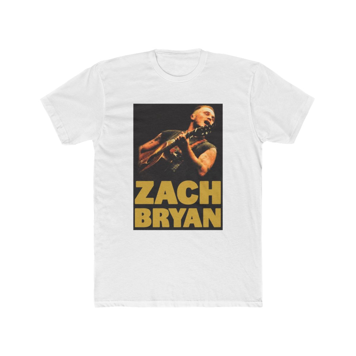 ZB Guitar Washed Black Tee | Zach Bryan - Official T-Shirts merchandise