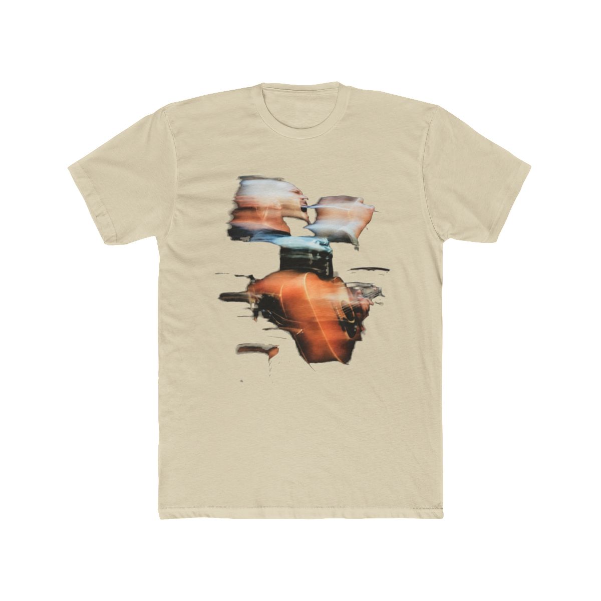 ZB Blur Washed Black Tee | Zach Bryan - alternate angle 4, merchandise