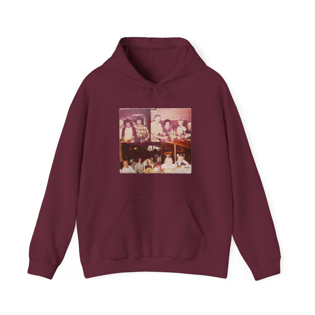 Bar Scene Rust Hoodie | Zach Bryan - alternate angle 3, merchandise