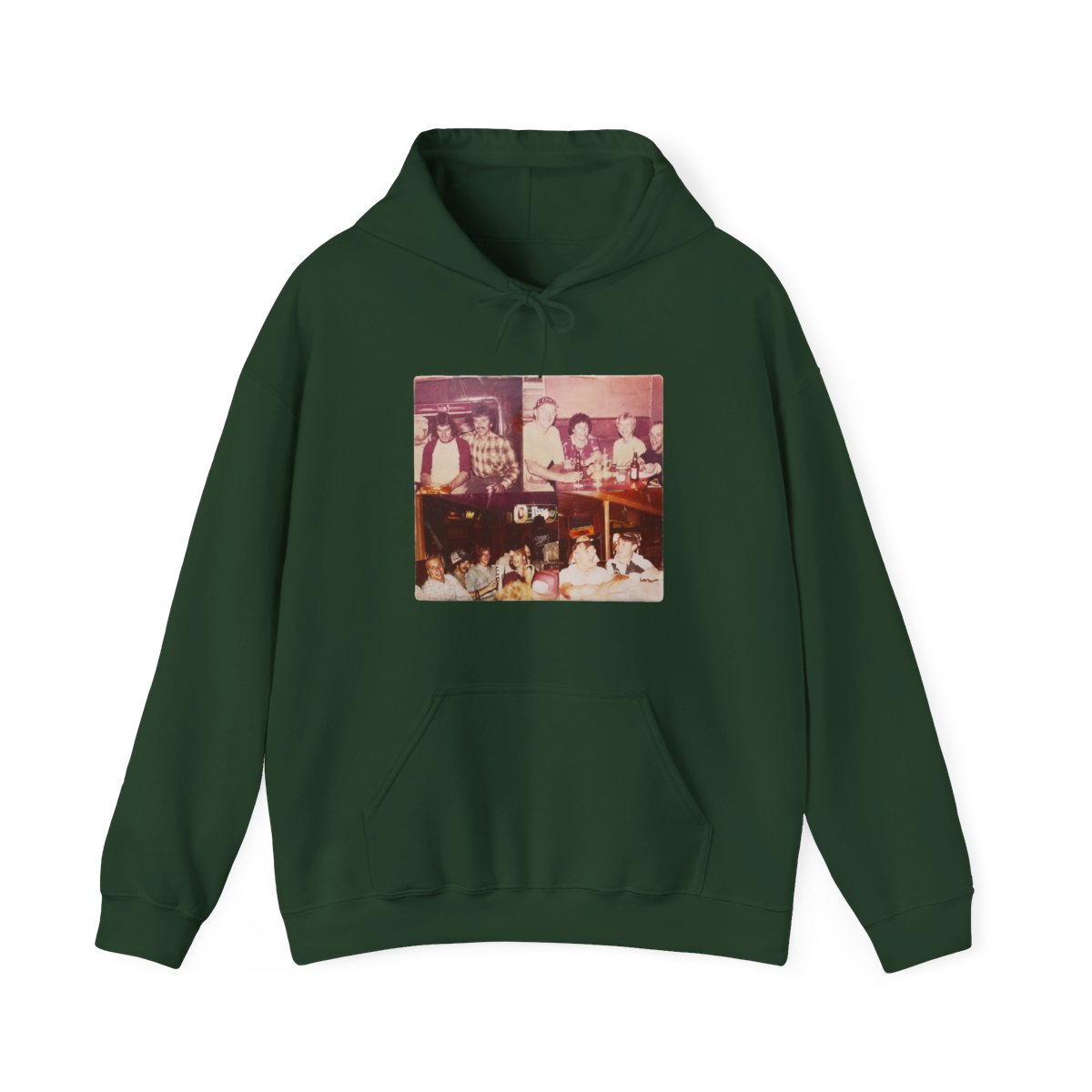 Bar Scene Rust Hoodie | Zach Bryan - alternate angle 4, merchandise