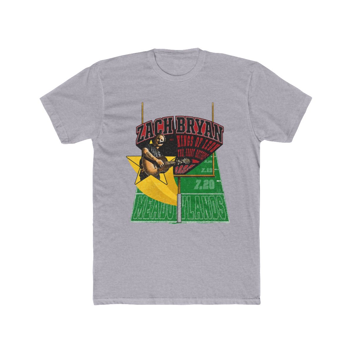 Zb Field Graphic T Shirt | Everyday Essential Casual Tee | Zach Bryan