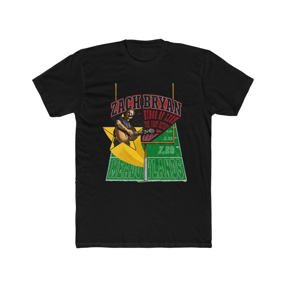 Zb Field Graphic T Shirt | Everyday Essential Casual Tee | Zach Bryan - alternate angle 3, merchandise