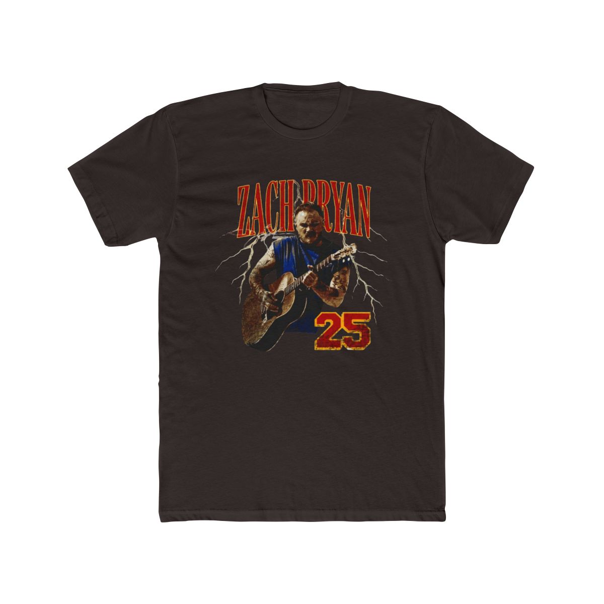 ZB 2025 Lightning Tee | Zach Bryan - alternate angle 4, merchandise