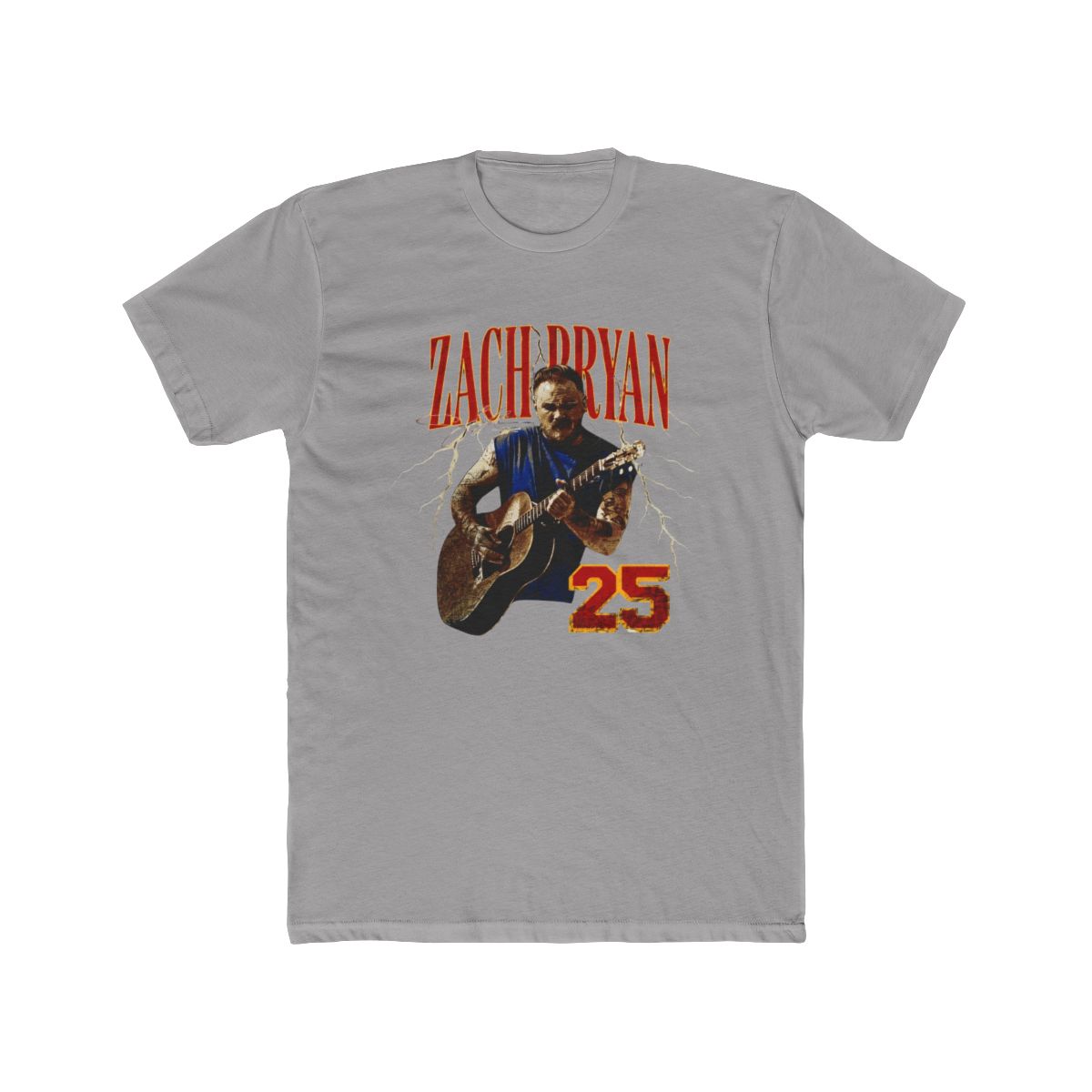 ZB 2025 Lightning Tee | Zach Bryan - alternate angle 3, merchandise