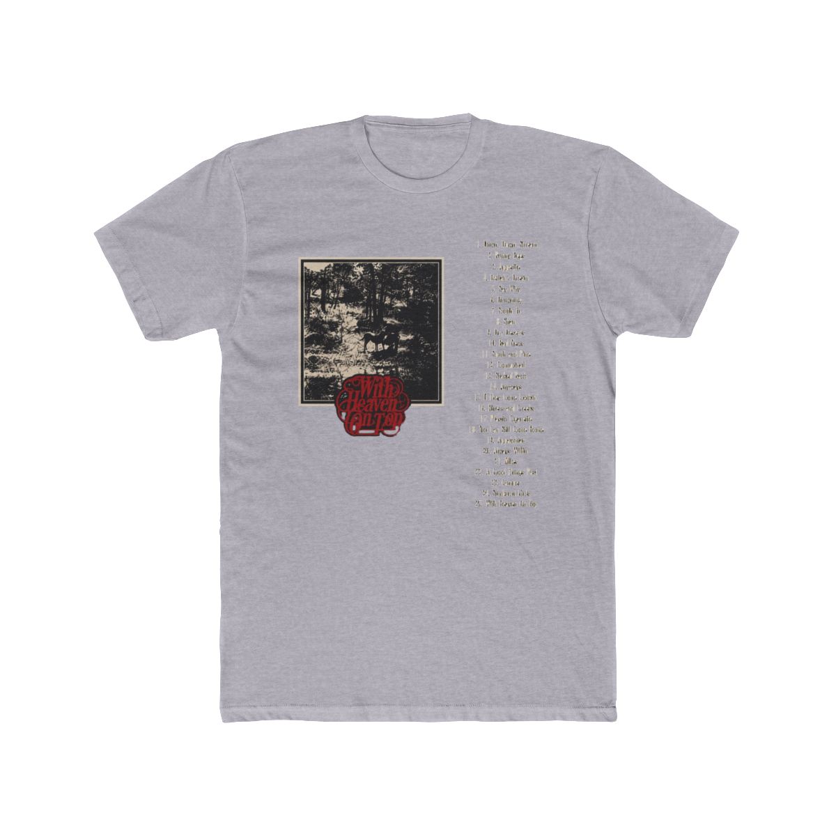 Zach Bryan With Heaven On Top Tour 2026 Merch T Shirt