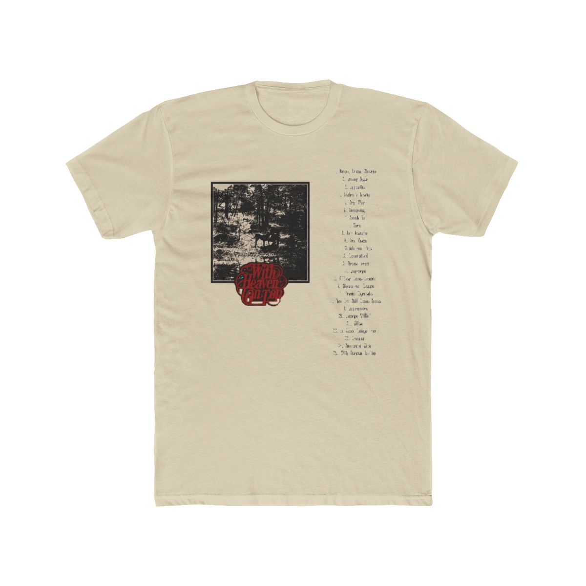 Zach Bryan With Heaven On Top Tour 2026 Merch T Shirt - alternate angle 4, merchandise