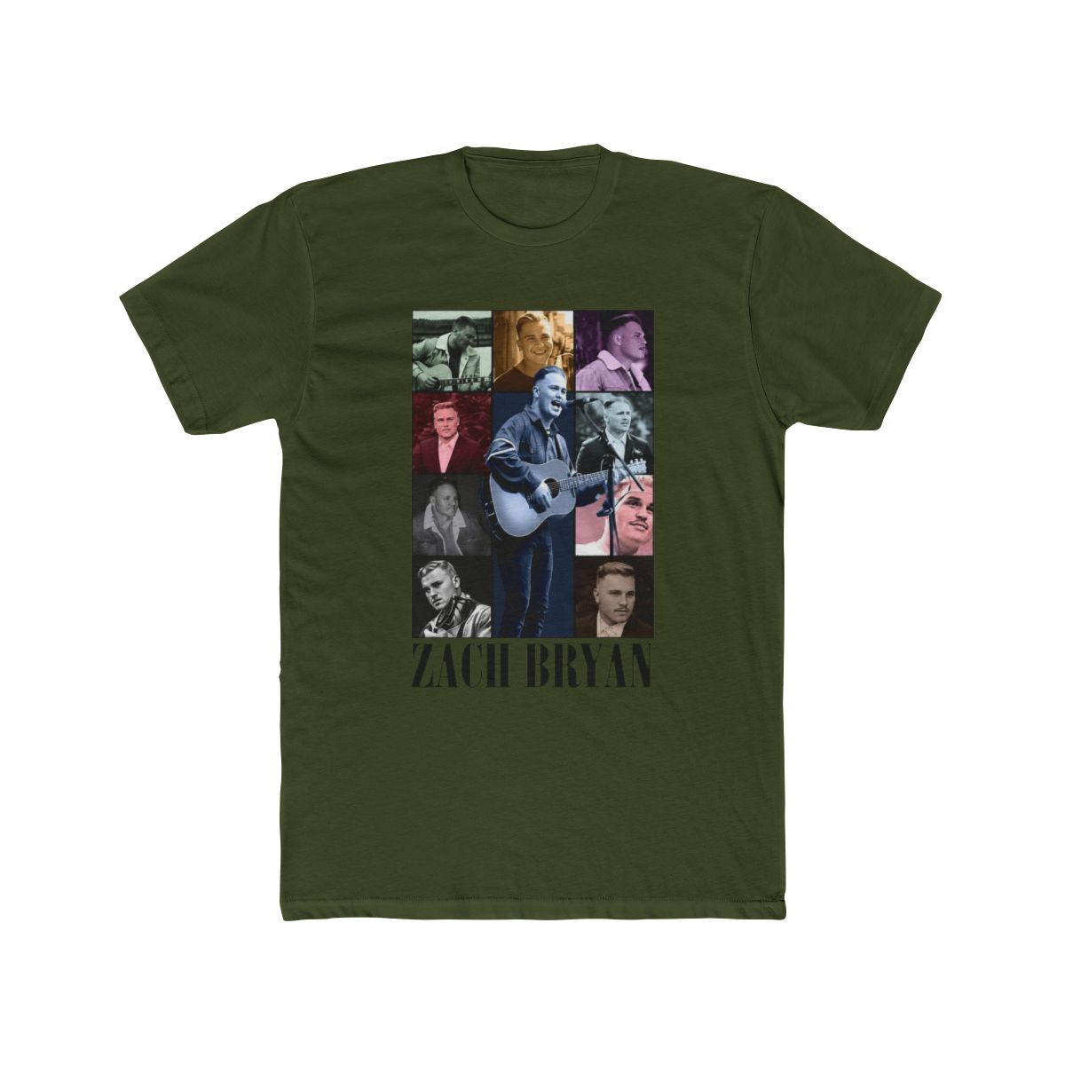 Zach Bryan Eras Tour T Shirt | Allbluetees.com - alternate angle 5, merchandise
