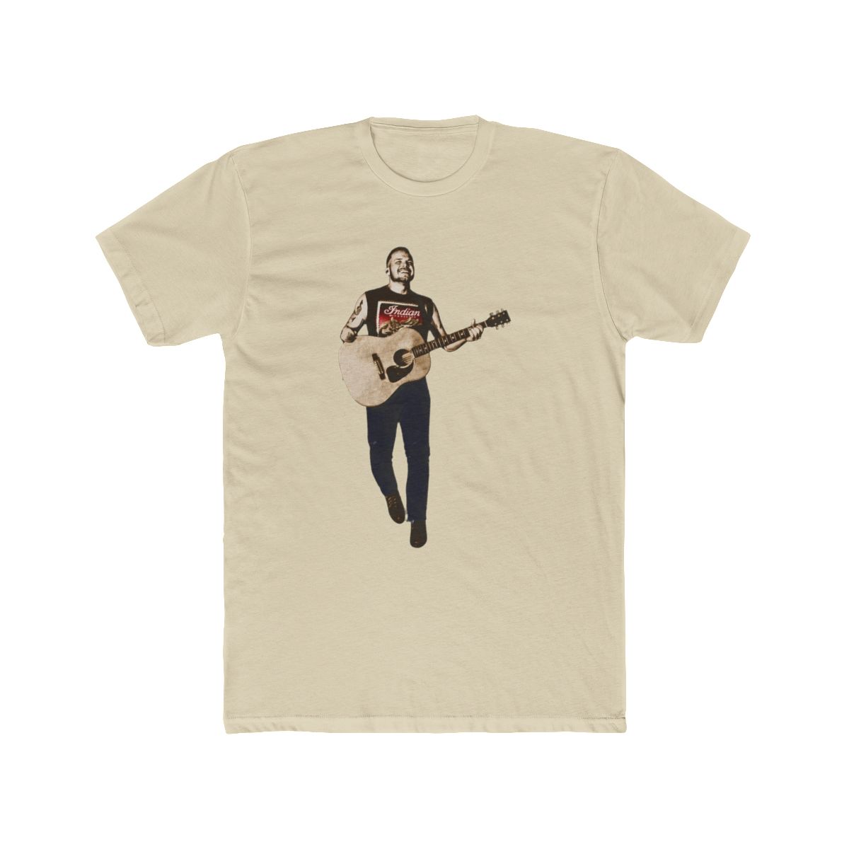 Zach Bryan Guitar Moto Tee - alternate angle 5, merchandise