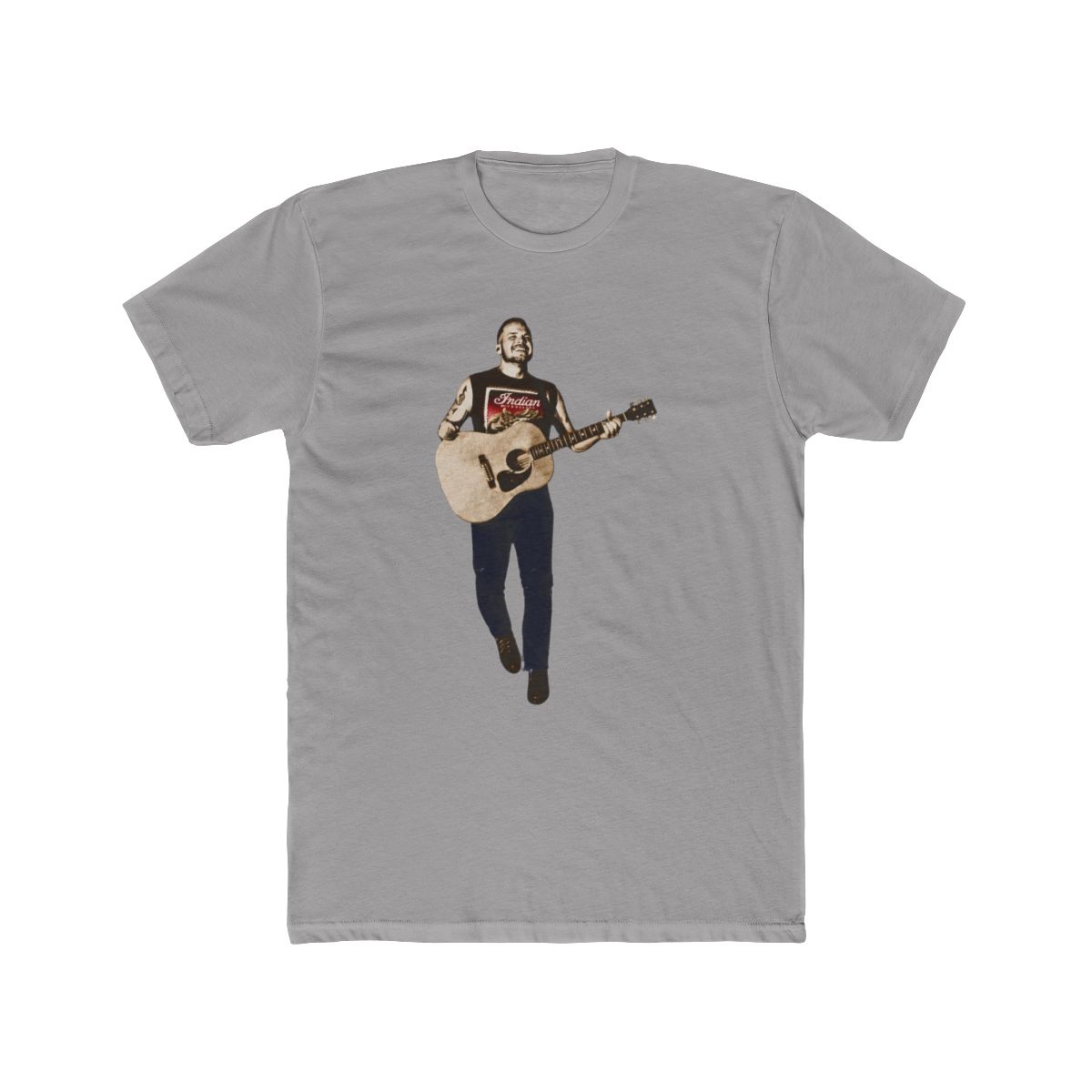 Zach Bryan Guitar Moto Tee - alternate angle 3, merchandise