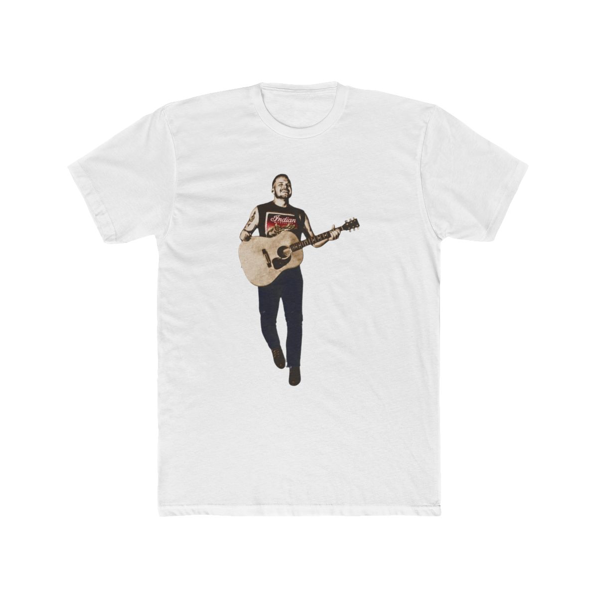 Zach Bryan Guitar Moto Tee - Official T-Shirts merchandise