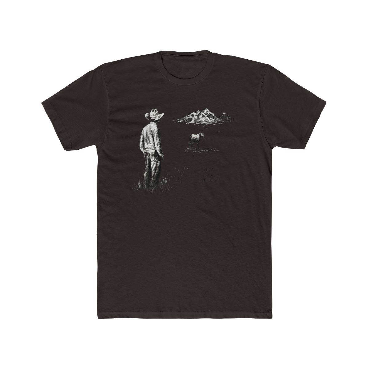 Zach Bryan Quiet Heavy Dreams Tee, Small Off-White - alternate angle 2, merchandise