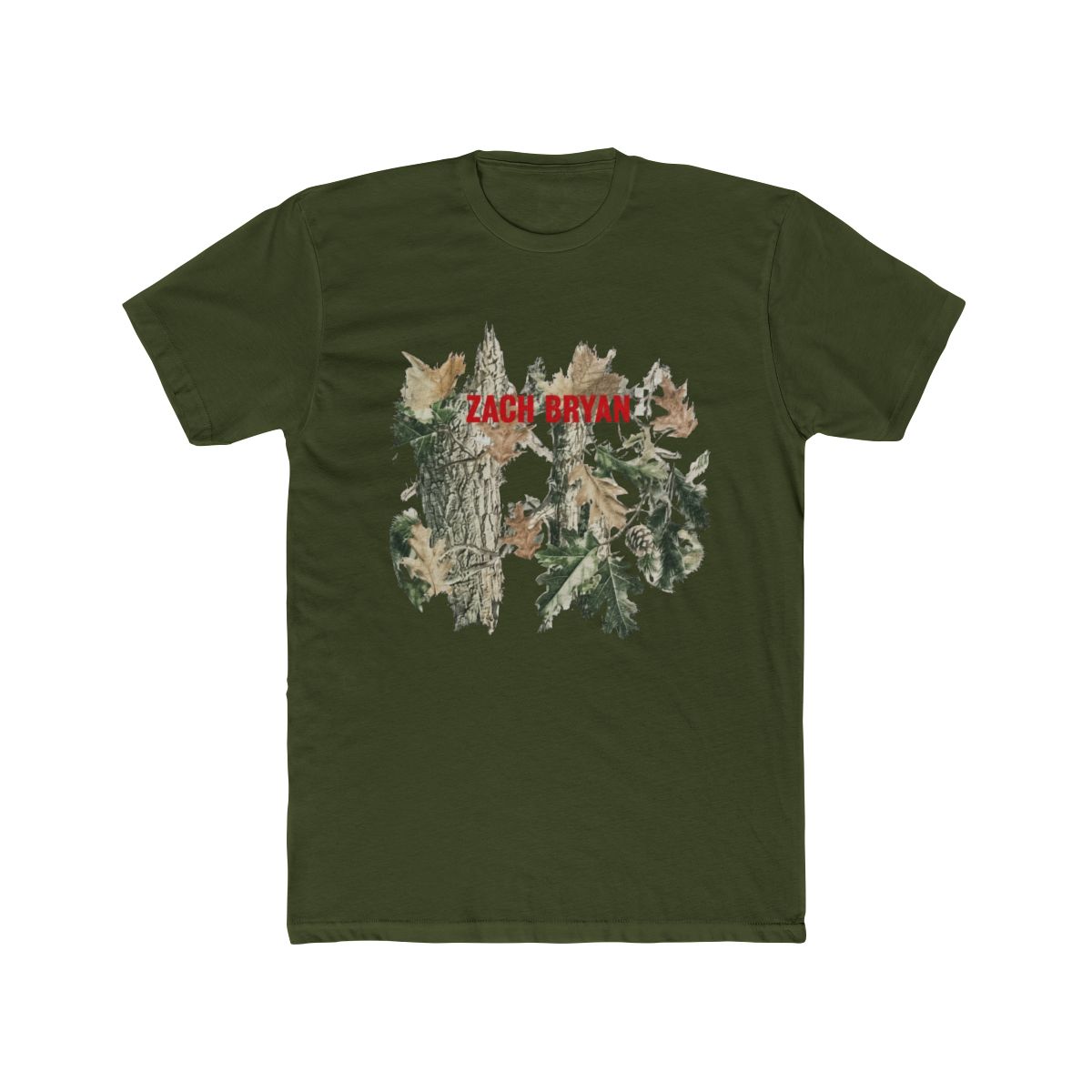 Zach Bryan Camo T Shirt Vintage Country Music Graphic Tee - alternate angle 5, merchandise