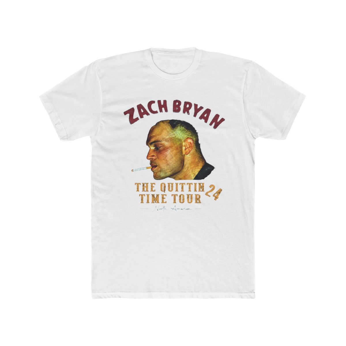 Zach Bryan Merch 2 Sides Shirt, Zach Bryan The Quittin Time Tour T Shirt - Official T-Shirts merchandise