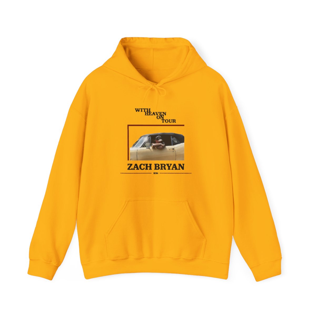 Zach Bryan With Heaven On Tour 2026 shirt, hoodie, Hoodie & apparel - alternate angle 2, merchandise